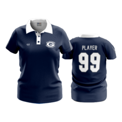 4017 WOMENS POLO GRANVILLE-BLUE-ACES