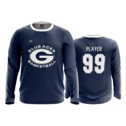 4017 MENS SPORT LONGSLEEVE GRANVILLE-BLUE-ACES