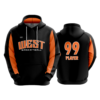 4018 UNISEX FLEECE HOODY WEST-BBALL