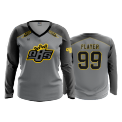 3532 WOMENS V NECK LONGSLEEVE QUEEN-BEE-2