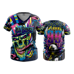 3060 WOMENS V NECK GA-BOYZ-1