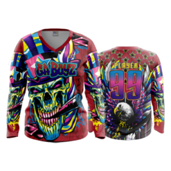3060 WOMENS V NECK LONGSLEEVE GA-BOYZ-2