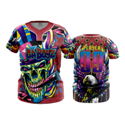 3060 WOMENS NO BUTTON SCOOP NECK GA-BOYZ-2