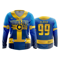 3418 WOMENS V NECK LONGSLEEVE VAULT-631-1