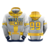 3418 UNISEX FLEECE HOODY VAULT-631-2