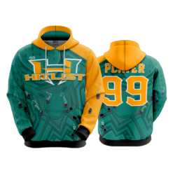 3814 UNISEX FLEECE HOODY HITLIST-1