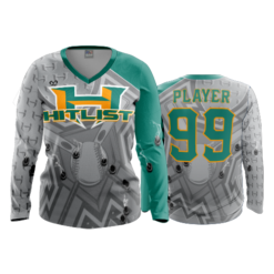 3814 WOMENS V NECK LONGSLEEVE HITLIST-2