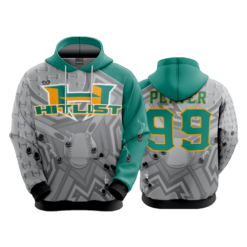 3814 UNISEX FLEECE HOODY HITLIST-2