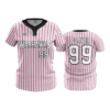 4023 WOMENS NO BUTTON SCOOP NECK WARHAWKS-BLK-PINK