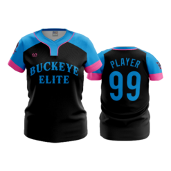 4019 WOMENS NO BUTTON SCOOP NECK BUCKEYE-ELITE-BLUE-PINK-1