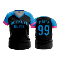 4019 WOMENS V NECK BUCKEYE-ELITE-BLUE-PINK-1