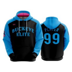 4019 UNISEX FLEECE HOODY BUCKEYE-ELITE-BLUE-PINK-1