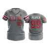 4019 WOMENS V NECK BUCKEYE-ELITE-OSU-1