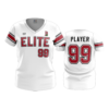 4019 WOMENS V NECK BUCKEYE-ELITE-OSU-2