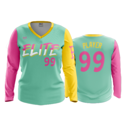 4019 WOMENS V NECK LONGSLEEVE BUCKEYE-ELITE-SD-2
