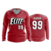 4019 WOMENS V NECK LONGSLEEVE BUCKEYE-ELITE-SOLIDS-2