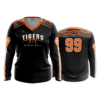 4012 WOMENS V NECK LONGSLEEVE WAVERLY-BBALL