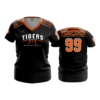 4012 WOMENS V NECK WAVERLY-BBALL