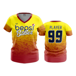 4026 WOMENS V NECK BEPSI-BABES-1
