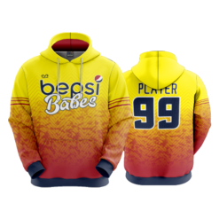 4026 UNISEX FLEECE HOODY BEPSI-BABES-1