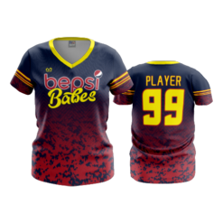 4026 WOMENS V NECK BEPSI-BABES-2