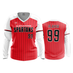 4025 WOMENS V NECK LONGSLEEVE ALEXANDER-SPARTANS-2