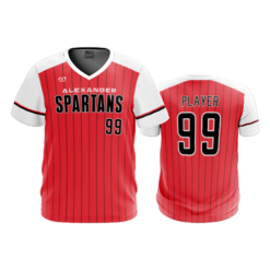 4025 MENS SPORT V NECK ALEXANDER-SPARTANS-2