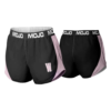 3983 WOMENS MICRO FIBER PRACTICE SHORT WARHAWKS-BLK-PINK