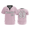 3983 MENS 2 BUTTON SCOOP NECK WARHAWKS-BLK-PINK