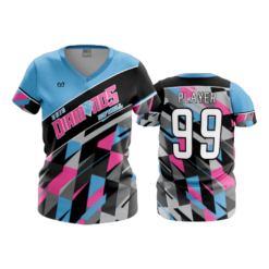 397 WOMENS V NECK OHIO-DIAMONDS-1
