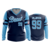 4031 WOMENS V NECK LONGSLEEVE BEAST-1
