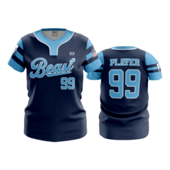 4031 WOMENS NO BUTTON SCOOP NECK BEAST-1