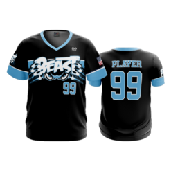 4031 MENS SPORT V NECK BEAST-2