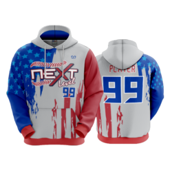 4028 UNISEX FLEECE HOODY NEXT-LEVEL-1