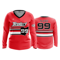 4029 WOMENS V NECK LONGSLEEVE INTENSITY-1