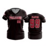3648 WOMENS V NECK FAIRFIELD-FALCONS-1