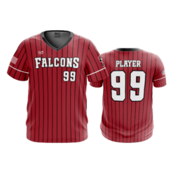 3648 MENS SPORT V NECK FAIRFIELD-FALCONS-2