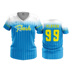 4030 WOMENS V NECK FLASH-1