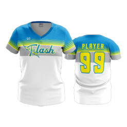 4030 WOMENS V NECK FLASH-2