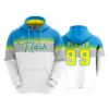 4030 UNISEX FLEECE HOODY FLASH-2