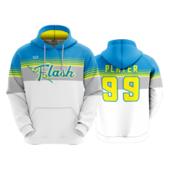 4030 UNISEX FLEECE HOODY FLASH-2