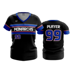 3838 WOMENS V NECK MARYSVILLE-MONARCHS-1
