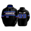 3838 UNISEX FLEECE HOODY MARYSVILLE-MONARCHS-1