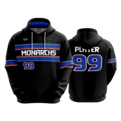 3838 UNISEX FLEECE HOODY MARYSVILLE-MONARCHS-1