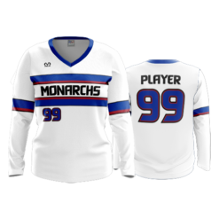 3838 WOMENS V NECK LONGSLEEVE MARYSVILLE-MONARCHS-2