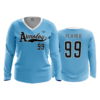 4033 WOMENS V NECK LONGSLEEVE ARMOLOY-1