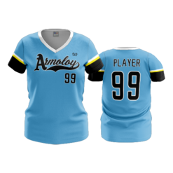 4033 WOMENS V NECK ARMOLOY-1
