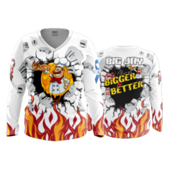 3687 WOMENS V NECK LONGSLEEVE BIG-JAYS-2