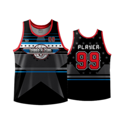 3981 MENS BASKETBALL TANK 1 PLY DANGER-ZONE-ADDS