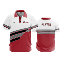 4024 MENS POLO SHIRT BASEBALL-BUCKEYE-ELITE-2-TONE-1